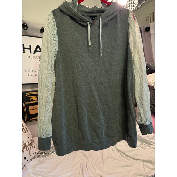 Vintage VS pink green hooded puffer satin jacket/coat/bomber - Picture 1 of 3